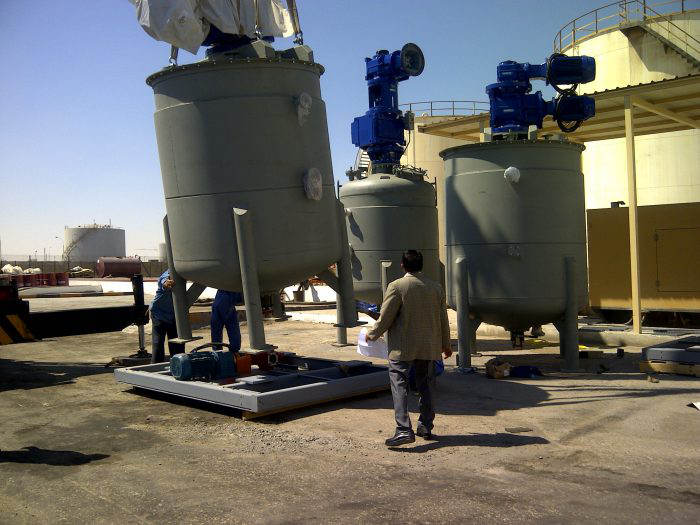 Ryland Research Grease Kettle Unloading in Qatar